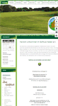 Mobile Screenshot of golfclub-hatten.de